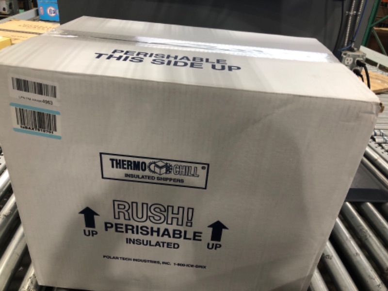 Photo 1 of Polar Tech 266C Thermo Chill Insulated Carton with Foam Shipper