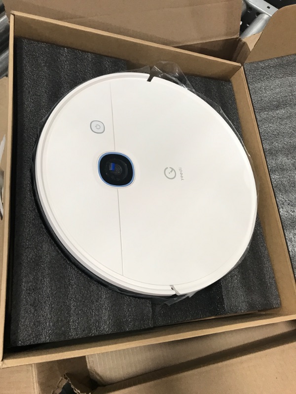 Photo 2 of *parts only* Yeedi vac x Robot Vacuum, 3000Pa Strong Suction Power, Carpet Detection, Smart Visual Mapping Navigation,Editable Home Map,Cleaning Schedule, Virtual Boundary
