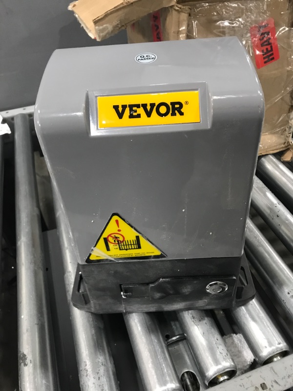 Photo 6 of **MISSING REMOTES KEYS AND CHAIN**Happybuy Sliding Gate Opener AC1400 3100LBS with 2 Remote Controls Move Speed 43ft Per Min