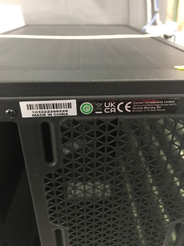 Photo 1 of Corsair iCUE 4000X RGB Mid-Tower ATX PC Case - Black