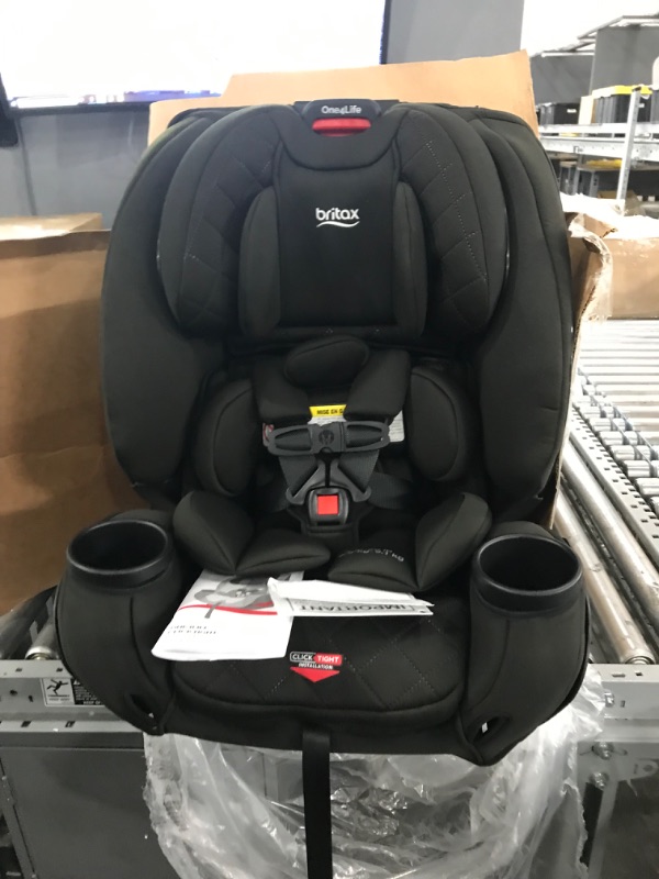 Photo 3 of Britax One4Life ClickTight All-in-One Car Seat, Black Diamond