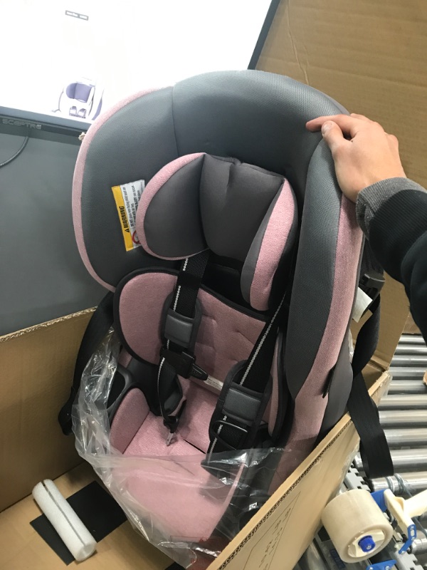 Photo 2 of Baby Trend Trooper 3-in-1 Convertible Car Seat, Cassis Pink