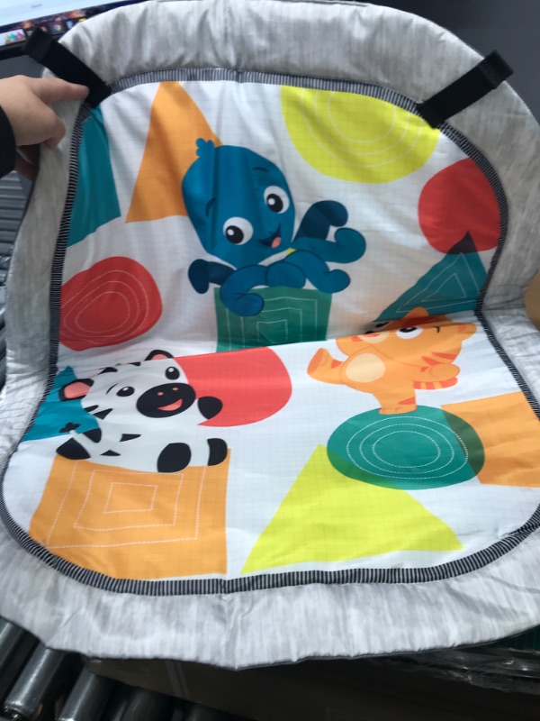 Photo 3 of Baby Einstein 4-in-1 Kickin' Tunes Music and Language Play Gym and Piano Tummy Time Activity Mat