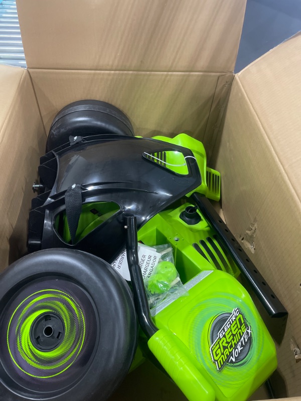 Photo 1 of Huffy Green Machine Electric Ride On Toys Green Machine Vortex Tilt & Turn