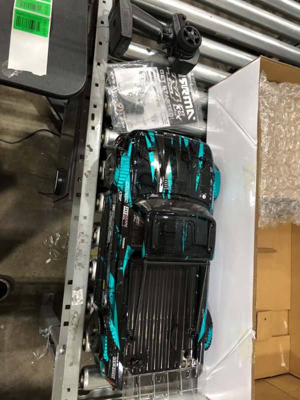 Photo 3 of ARRMA RC Truck 1/8 Infraction 4X4 3S BLX 4WD All-Road Street Bash Resto-Mod Truck RTR (Batteries and Charger Not Included), Teal, ARA4315V3T2