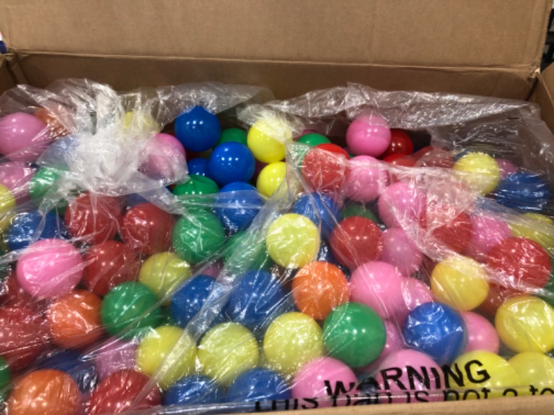 Photo 2 of Click N' Play Phthalate Free & BPA Free, Crush Proof Ball Pit Balls, Bulk 1000 pack