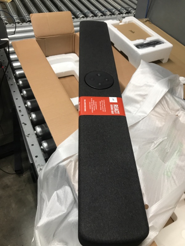 Photo 3 of Polk Audio React Sound Bar, Dolby & DTS Virtual Surround Sound, Next Gen Alexa Voice Engine with Calling & Messaging Built-in, Expandable to 5.1 with Matching React Subwoofer & SR2 Surround Speakers Soundbar