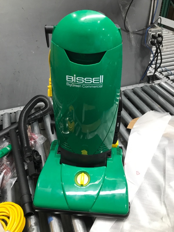 Photo 3 of BISSELL BigGreen Commercial PowerForce Bagged Lightweight, Upright, Industrial, Vacuum Cleaner, BGU1451T