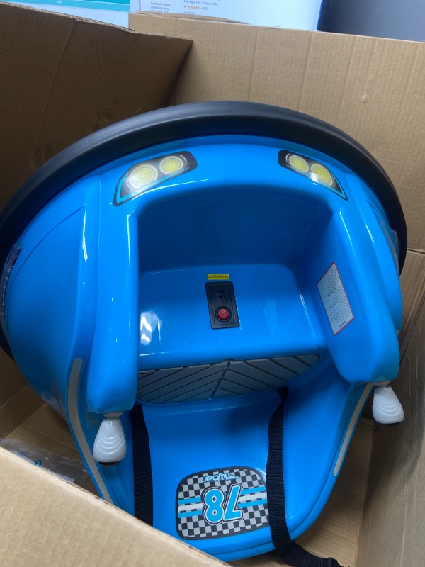 Photo 3 of ** SEE NOTES**  Electric Ride On Bumper Car Vehicle for Kids  Bumper Car for Kids Ages 4 Year Supports up to 66 pounds 