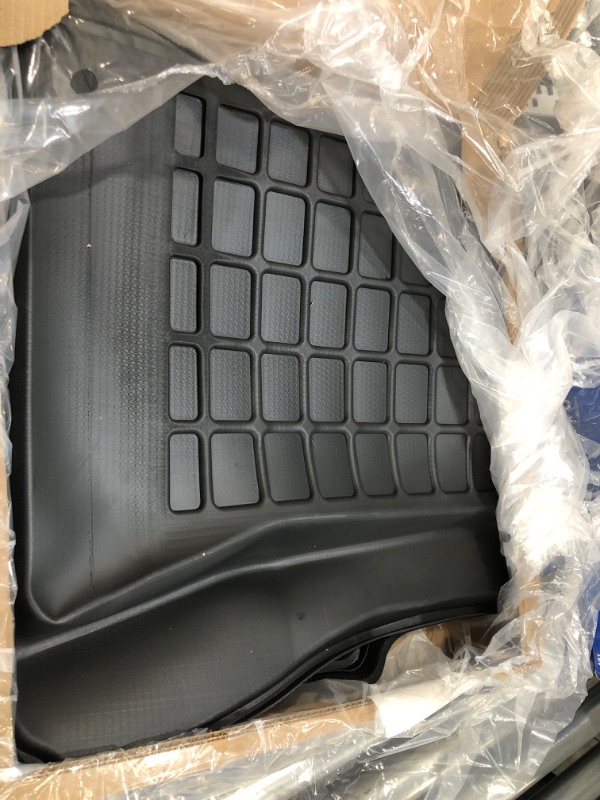 Photo 2 of BASENOR Tesla Model 3 Cargo Mat All-Protection Heavy Duty Rear Trunk Liner 2016-2023 GEN 2 2016-2023 Trunk Liner