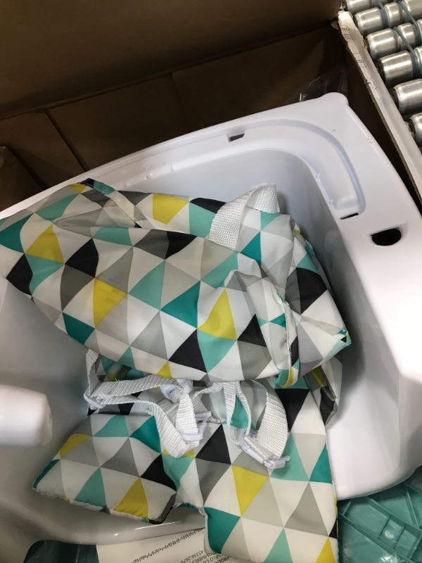 Photo 1 of Evenflo 4-in-1 Eat & Grow Convertible High Chair Prism Triangles