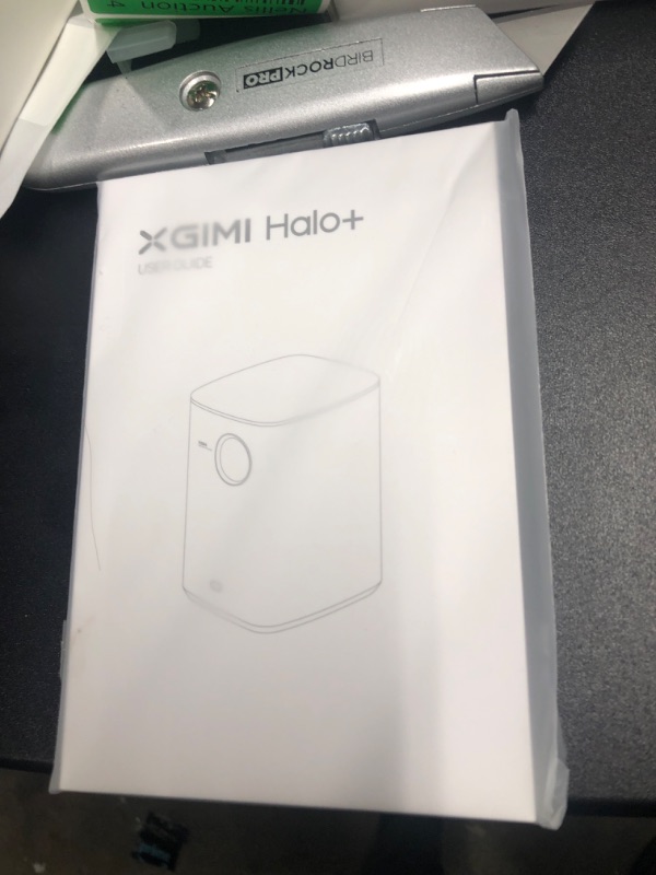 Photo 3 of ***NEW TESTED WORKING*** XGIMI Halo+ 1080P Portable Projector, 900 ANSI Lumens with Harman Kardon Speakers, Auto Keystone Correction, Auto Focus, Intelligent Obstacle Avoidance, Intelligent Screen Alignment, Android TV 10.0