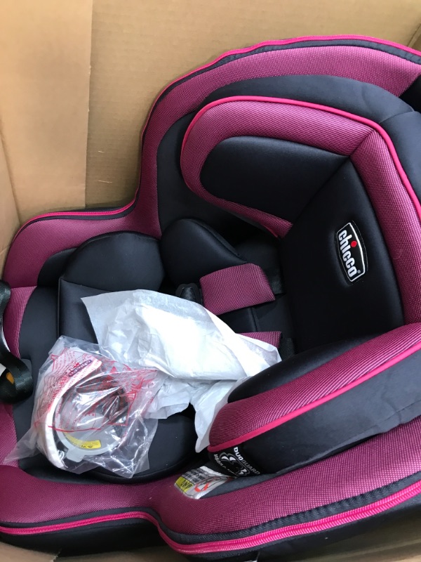 Photo 2 of Chicco NextFit Zip Convertible Car Seat | Rear-Facing Seat for Infants 5-40 lbs. | Forward-Facing Toddler Car Seat 22-65 lbs. | Baby Travel Gear | Vivaci/Pink Vivaci/Pink NextFit Zip