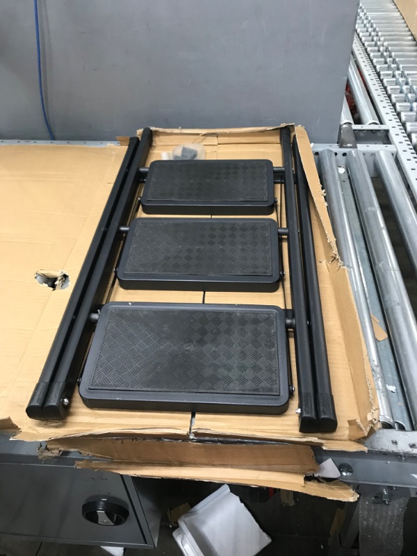 Photo 1 of 3 Step Folding Latter Black 