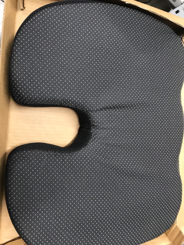 Photo 3 of Amazon Basics Gel Enhanced Memory Foam Seat Cushion for Office Chair Seat Cushion Gel Memory Foam