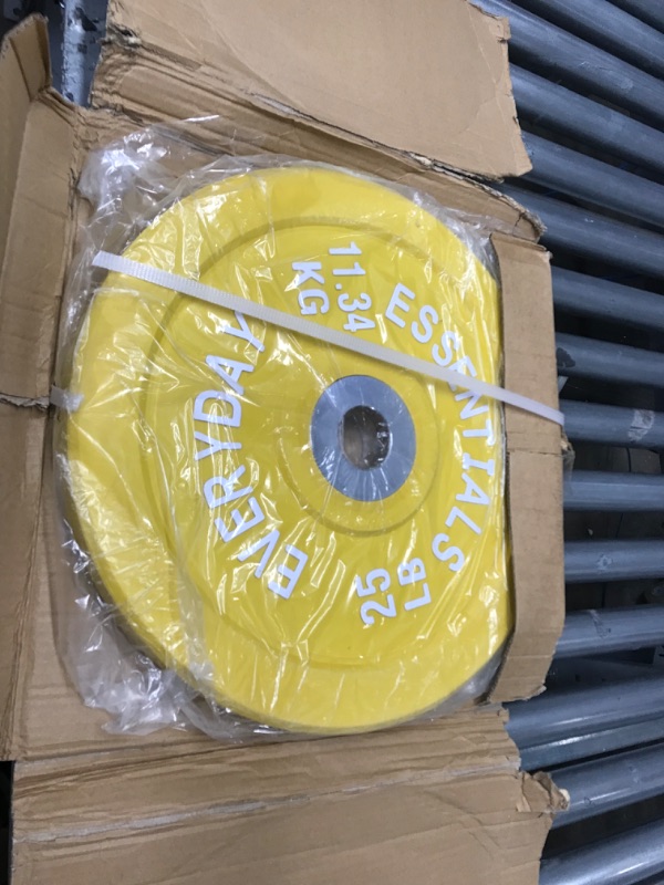 Photo 1 of 25 LB Olympic Bumper Plate Weight 