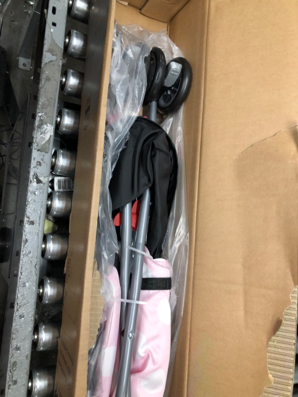 Photo 1 of Disney Umbrella Stroller with Basket, Pink Minnie