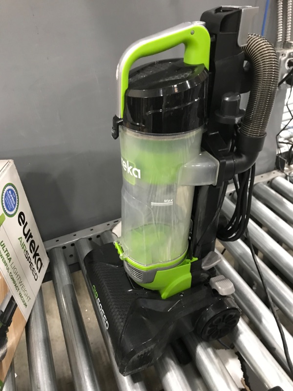 Photo 3 of Eureka Airspeed Ultra-Lightweight Compact Bagless Upright Vacuum Cleaner, Replacement Filter, Green AirSpeed + replacement filter