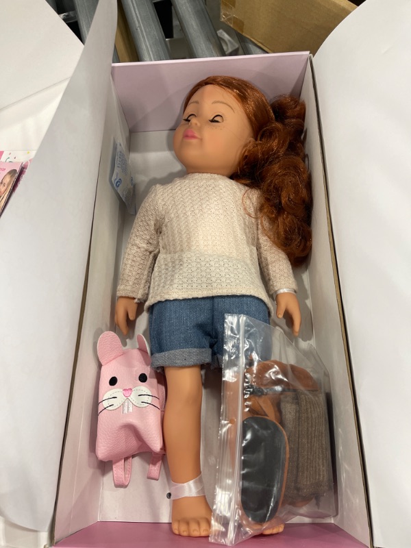 Photo 2 of Adora 18-inch Doll, Amazing Girls Sweater Weather Sam (Amazon Exclusive)