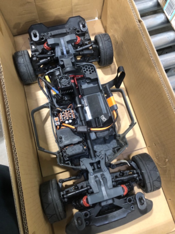 Photo 4 of ARRMA RC Truck 1/8 Infraction 4X4 3S BLX 4WD All-Road Street Bash Resto-Mod Truck RTR (Batteries and Charger Not Included), Teal, ARA4315V3T2