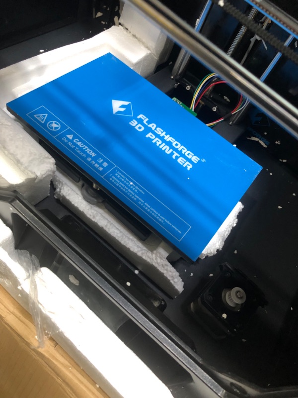 Photo 4 of Flashforge Upgrade Creator Pro T 3D Printer, Direct Drive Dual Extruder, WiFi Connection, Semi Auto Leveling, Color Touchscreen, Works with ABS/PETG/PLA
