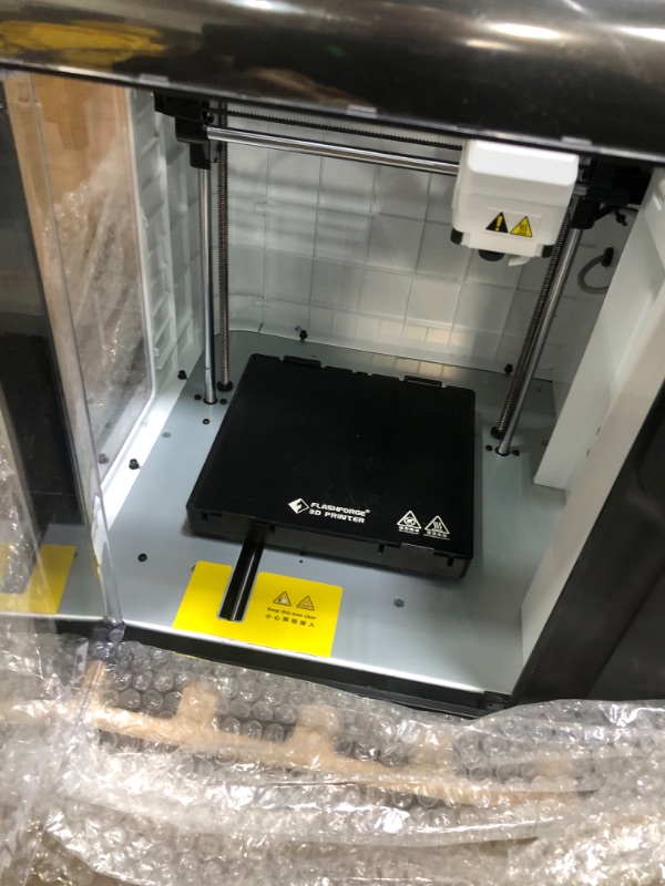 Photo 3 of FLASHFORGE 3D Printer Adventurer 3 Pro with 2 Removable Nozzle, Glass Bed and Leveling-Free, Fully Assembled, High Precision Printing with PLA/ABS/PETG/PLA-CF/PETG-CF
