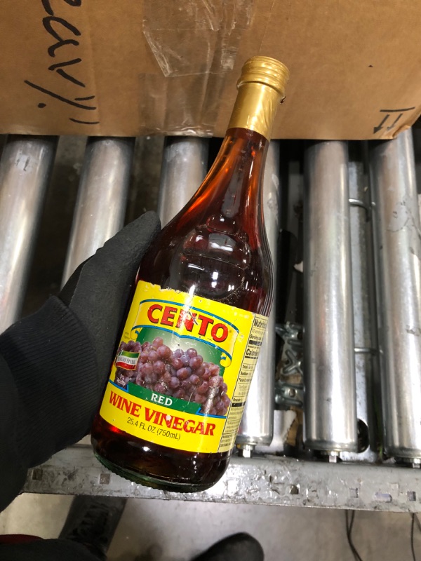 Photo 2 of *EXPIRES July 2027*
Cento Red Wine Vinegar, 25.4 oz
