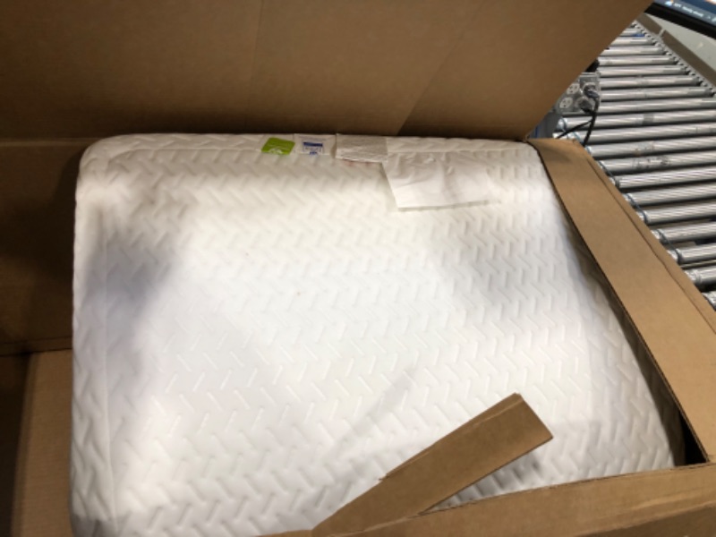 Photo 2 of Dream On Me Baby Fairy 5” Foam Crib & Toddler Bed Mattress in a Box, White I Greenguard Gold Certified I JPMA Certified Baby Fairy Dust Mattress