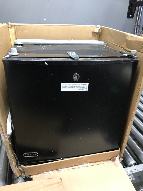 Photo 2 of ***PREVIOUSLY OPENED**  1.1 cu. ft. Portable Freezer in Black with Lock, ENERGY STAR
