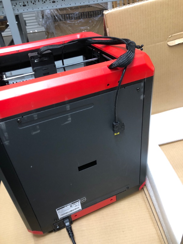 Photo 6 of Flashforge 3D Printer Finder 3 Glass Heating Bed with Removable PEI Surface and Magnetic Platform, Fully Assembled, Large FDM 3D Printers with 7.5" x 7.7" x 7.9" Printing Size