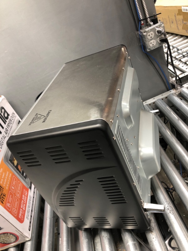 Photo 1 of NutriChef Multi-Functional Dual Oven Cooker, Toaster, Broiler Roast And Rotisserie Convection Cooking Ready, Large 42 QT Capacity Dual Tier Oven, For Kitchen Table Or Countertop Use - 1780 watts