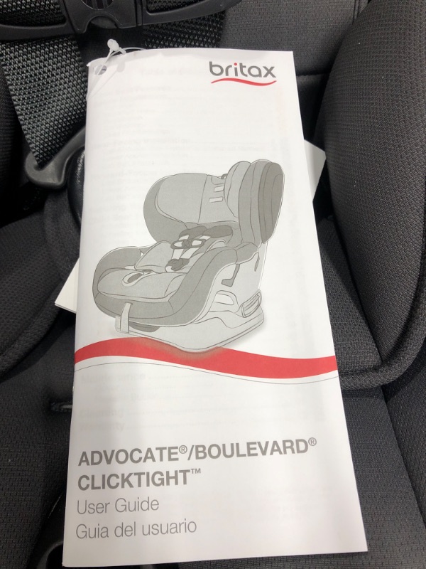 Photo 4 of Britax Boulevard ClickTight Convertible Car Seat, Cool N Dry Charcoal - Cooling & Moisture Wicking Fabric Boulevard Cool N Dry