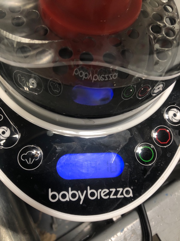 Photo 3 of Baby Brezza One Step Baby Food Maker Deluxe – Cooker and Blender in One to Steam and Puree Baby Food for Pouches - Make Organic Food for Infants and Toddlers - Set Includes 3 Pouches and 3 Funnels