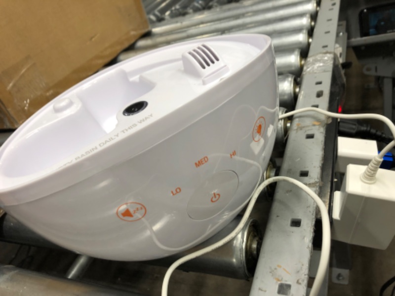 Photo 1 of Crane Drop Humidifier, 1 Gallon, Clear & White