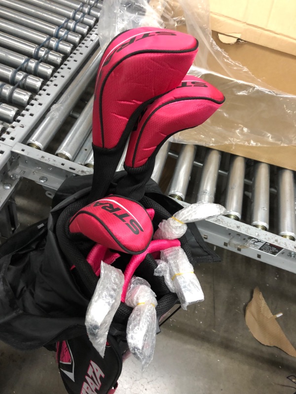 Photo 3 of *INCOMPLETE*
Strata Women's Complete Golf Club Set Right 11-Piece Set Pink