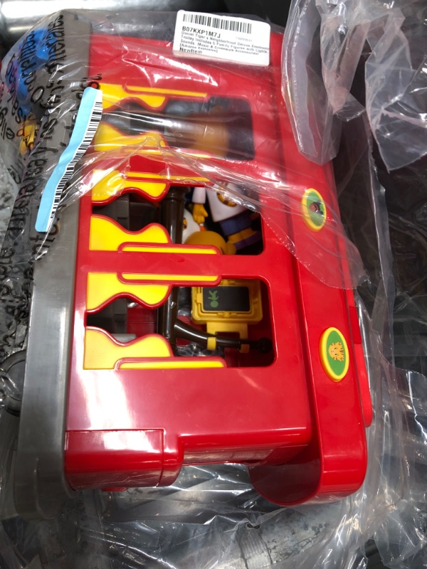 Photo 1 of Daniel Tiger's Neighborhood Deluxe Electronic Trolley Includes 5 Family Figures with Lights, Sounds, Music & Crosswalk Accessories! [Amazon Exclusive]