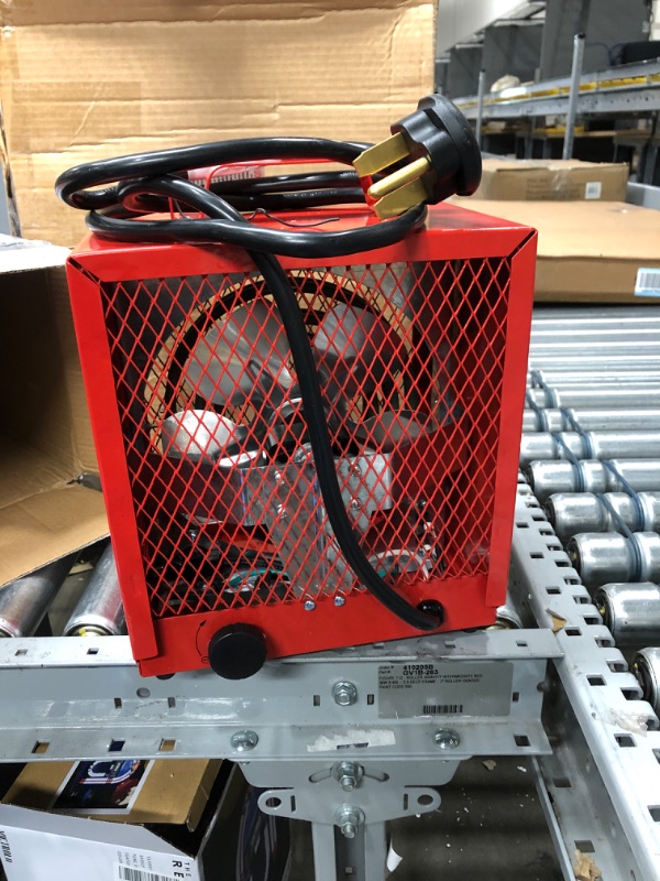 Photo 3 of ***UNABLE TO TEST FUNCTIONALITY ***
Comfort Zone Portable Industrial Heater CZ290