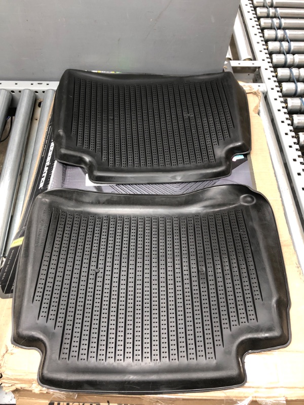 Photo 3 of *Missing Two Floor Mats-See Photos* LEXUS OEM Factory All Weather Floor MAT Liner Set 2019 ES350 ES300H Black
