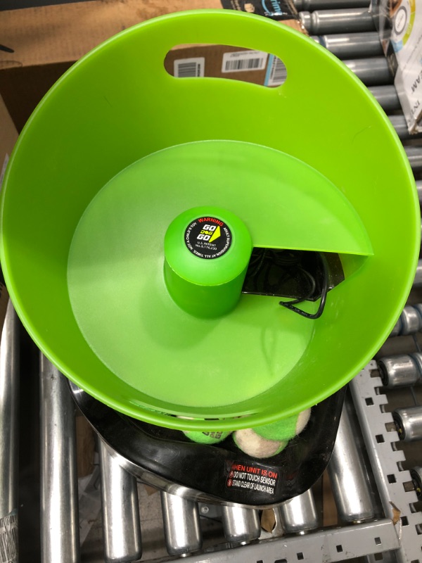 Photo 1 of *Powers On* GoDogGo Fetch Machine Dog Ball Launcher & Automatic Ball Launcher for Dogs (Tennis Ball Launcher for Dogs uses Tennis Balls for Dogs) Ball Launcher for Dogs that Love Fetch