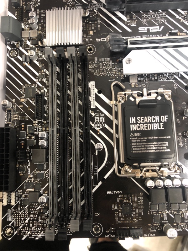 Photo 4 of ASUS Prime B660M-A WiFi D4 Intel LGA 1700 Micro ATX DDR4 Motherboard