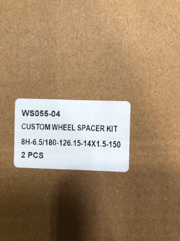 Photo 3 of DCVAMOUS 4PC 5x4.5 to 5x100 Wheel Adapters 1 Inch with 12x1.5 Studs Compatible with Toyota Honda-Acura-Mazda-Mitsubishi 5 Lug 5x114.3 to 5x100 Adapters (Adapt 5 on 100mm Rims to 114.3mm Vehicle)
