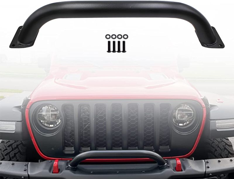 Photo 2 of  Grille Winch Brush Guard Fits 2018-2021 Je-e-p Wrangler JL & 2020-2021 Gladiator JT 82215351