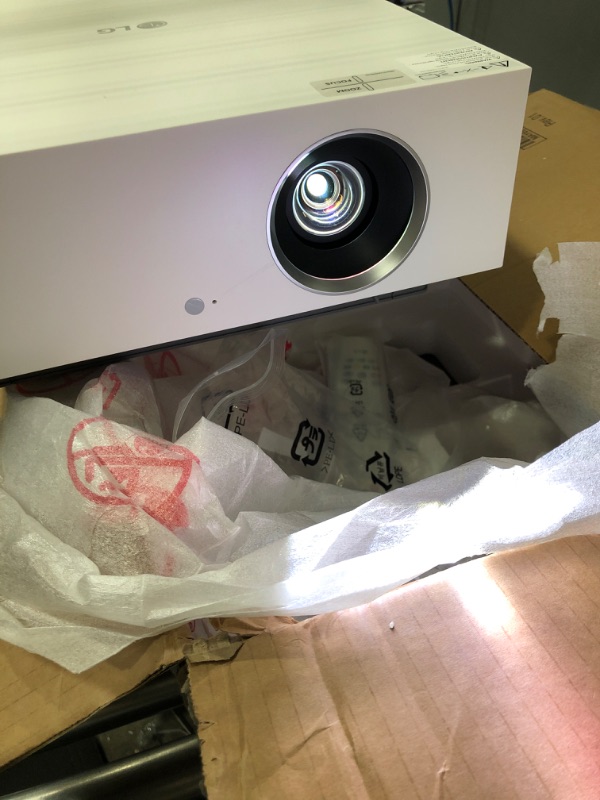 Photo 4 of LG HU810PW 4K UHD (3840 x 2160) Smart Dual Laser CineBeam Projector with 97% DCI-P3 and 2700 ANSI Lumens