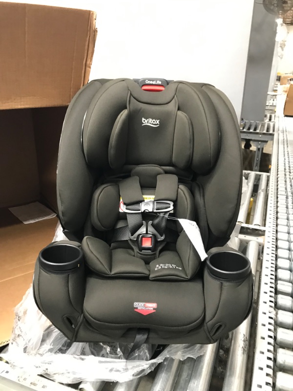 Photo 4 of Britax One4Life ClickTight All-in-One Car Seat – 10 Years of Use – Infant, Convertible, Booster – 5 to 120 pounds - SafeWash Fabric, Drift Drift [New Version]