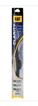 Photo 1 of Caterpillar Clarity Premium Performance All Season Replacement Windshield Wiper Blades for Car Truck Van SUV (19 Inches (1 Piece)), Black 19 Inch Single Blade