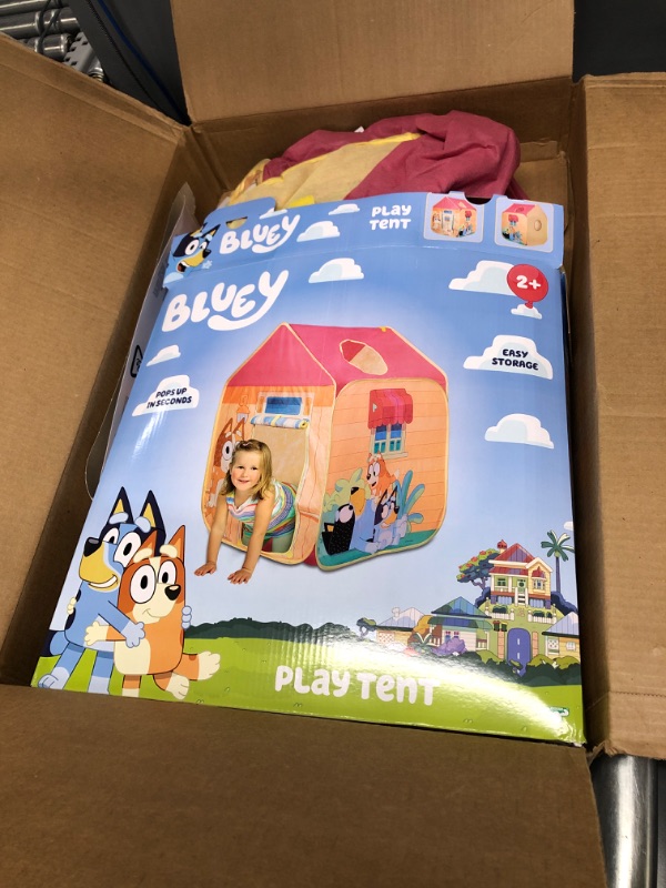Photo 1 of Bluey - Pop 'N' Fun Play Tent - Pops Up in Seconds and Easy Storage, Multicolor