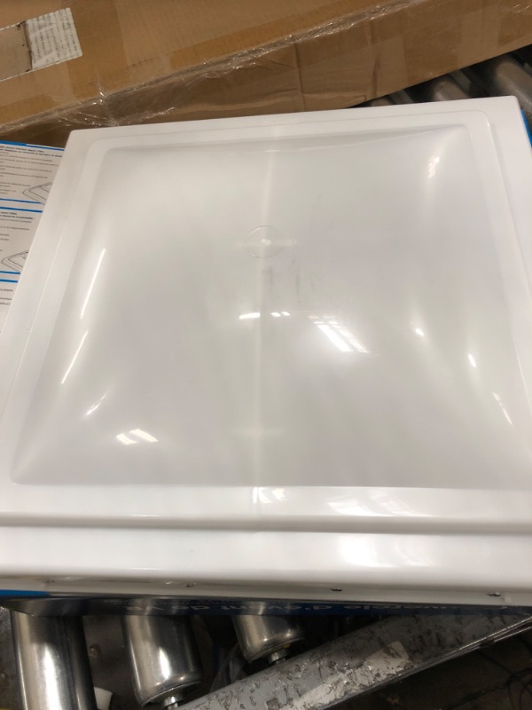 Photo 2 of Camco 40155/40158 White Polypropylene Vent Lid - Ventline (pre 2008) & Elixir (since 1994) Ventline (Pre '08 Models)/Elixir ('94 & Up Models) White