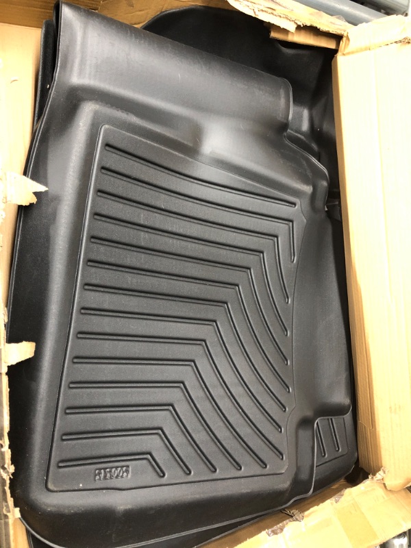 Photo 1 of OEDRO Floor Mats Compatible with 2015-2017 Toyota Camry Standard Models, Unique Black TPE All-Weather Guard Includes 1st and 2nd Row: Front, Rear, Full Set Liners (Standard Models Only)