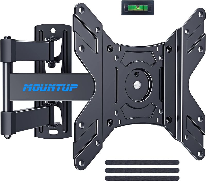 Photo 1 of  TV Monitor Wall Mount Swivel and Tilt for Most 14-42 Inch LED LCD Flat Curved TVs, Full Motion TV Wall Mount TV Bracket with Articulating Arm