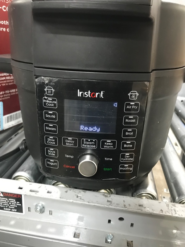 Photo 4 of **SEE NOTES**
Instant Pot Duo Crisp Ultimate Lid, 13-in-1 Air Fryer and Pressure Cooker Combo, 6.5QT 